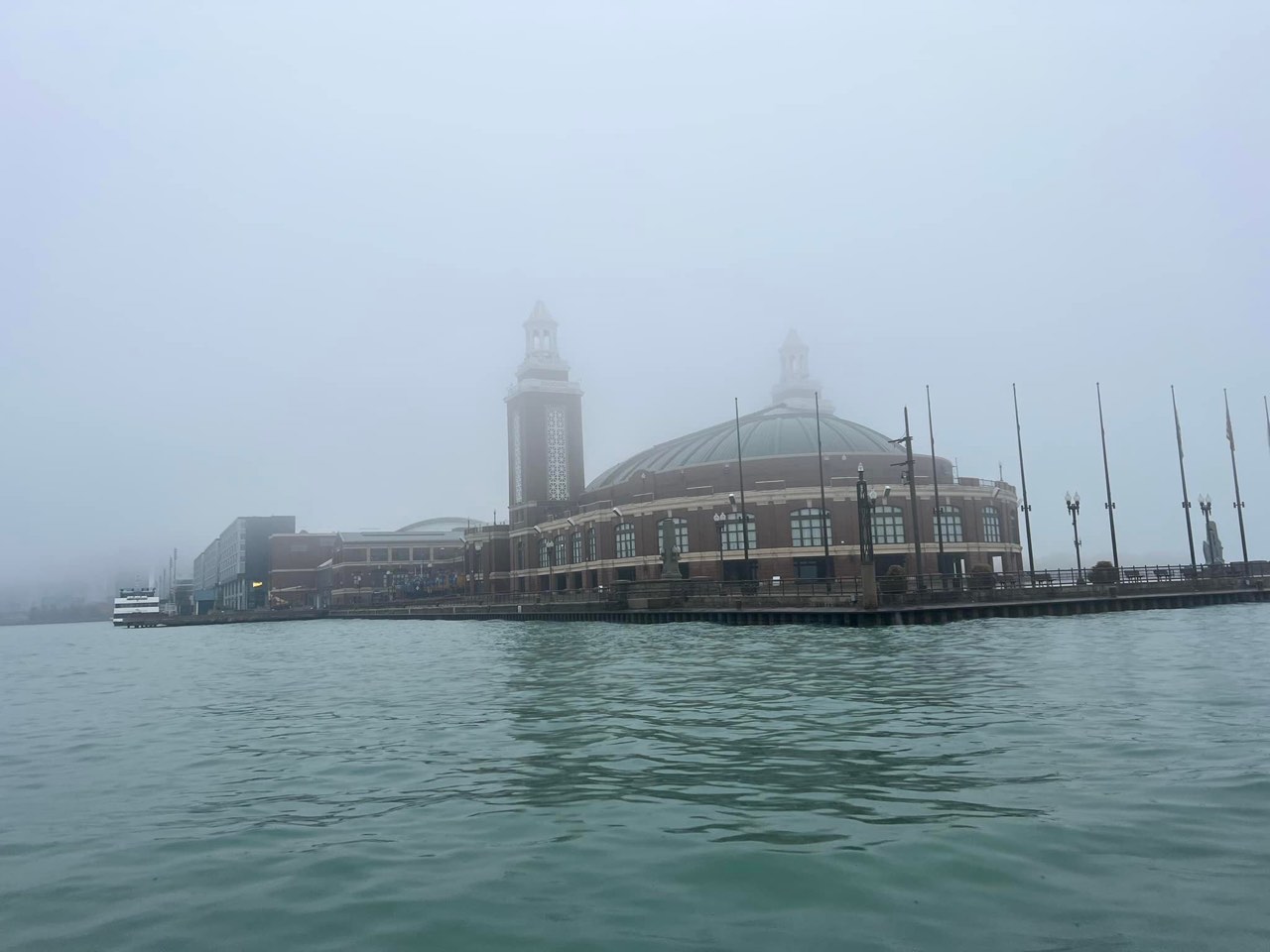 A very wet and foggy day one on our trip - photo 3