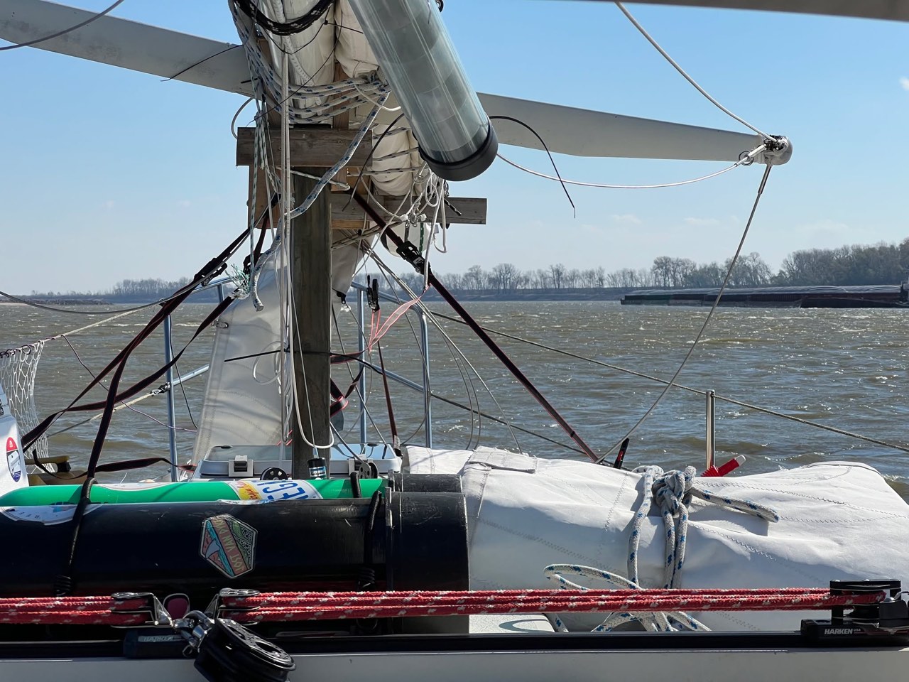 Day 11: A short windy hop to Kaskaskia Lock - photo 2