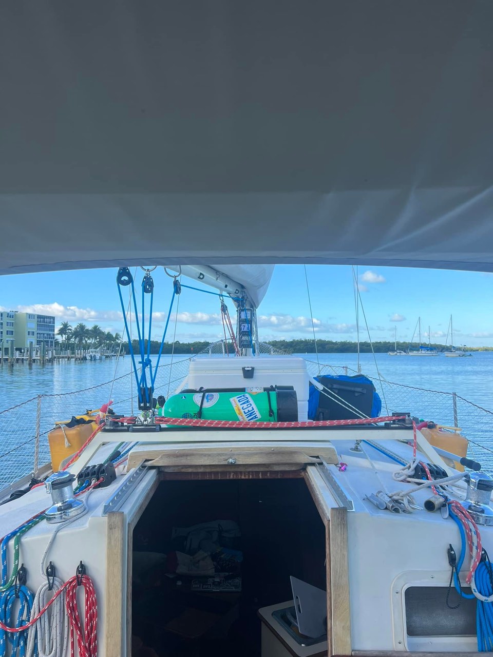 Well, after a month our time at Boot Key Harbor has come to an end - photo 2