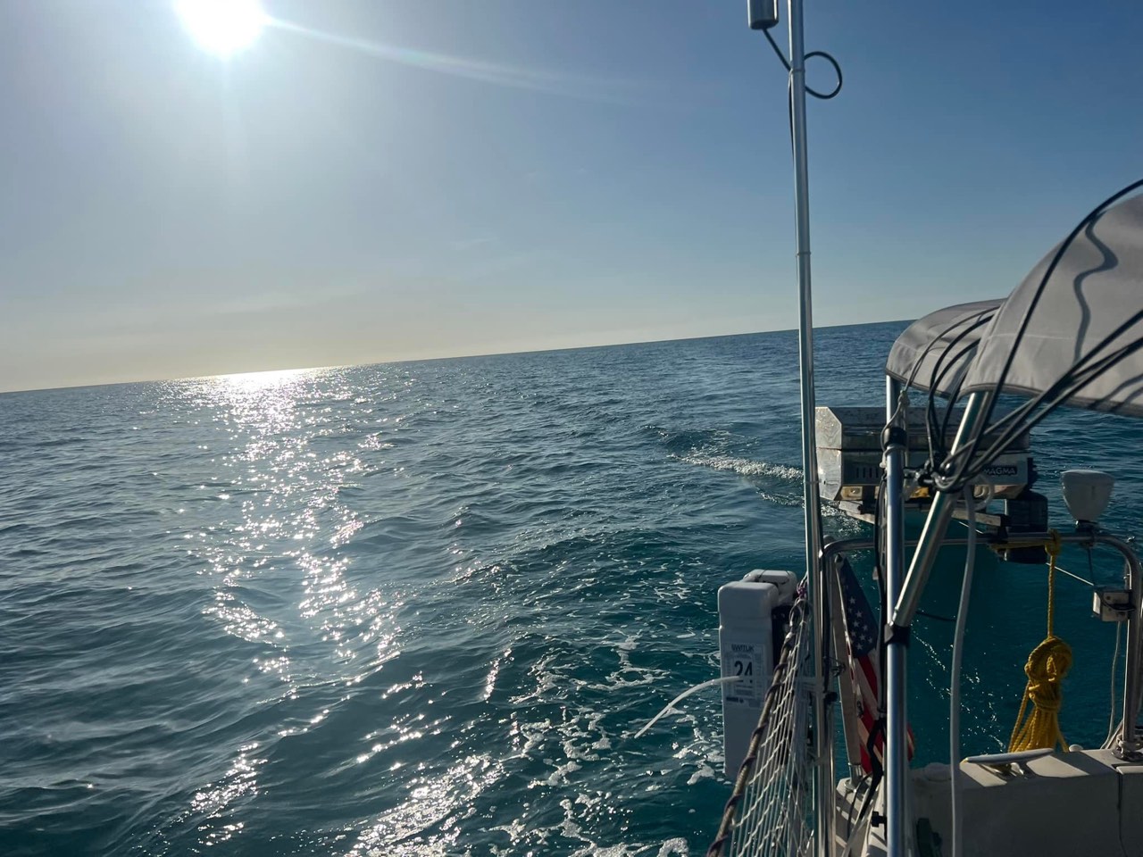 What started as a wonderful sailing day slowly diminished into a motoring… - photo 3