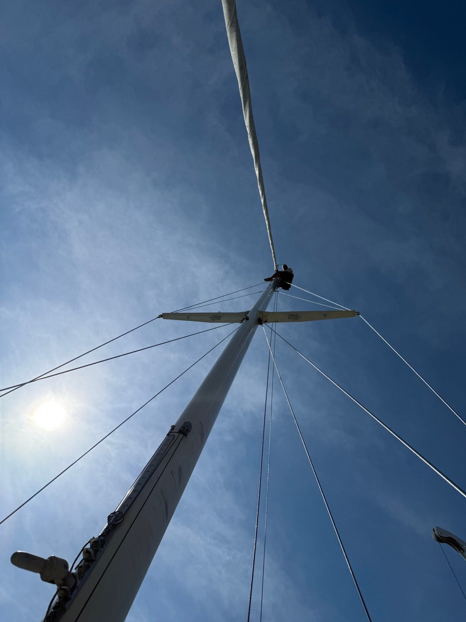 Masts are up - photo 4