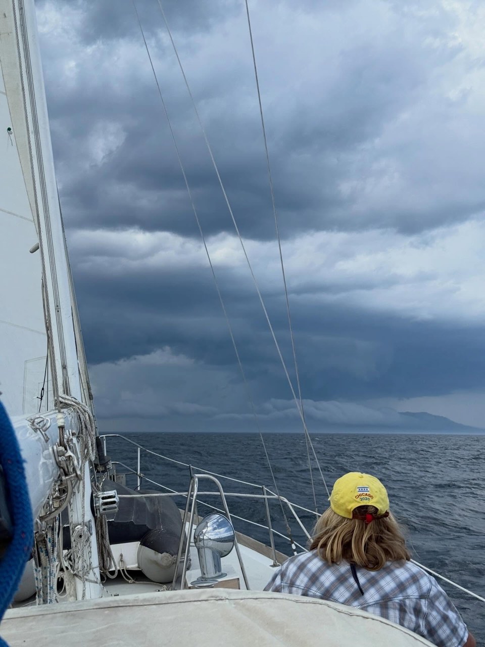 June 24 masts went up in Tonawanda and by 4pm we were off the dock and on our… - photo 9