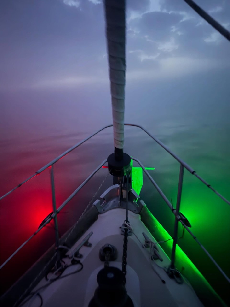 June 24 masts went up in Tonawanda and by 4pm we were off the dock and on our… - photo 10